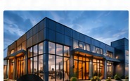 Bâtiment commercial moderne