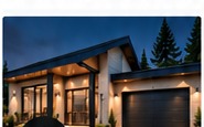 Maison résidentielle moderne protégée par Laurentides Automatisation